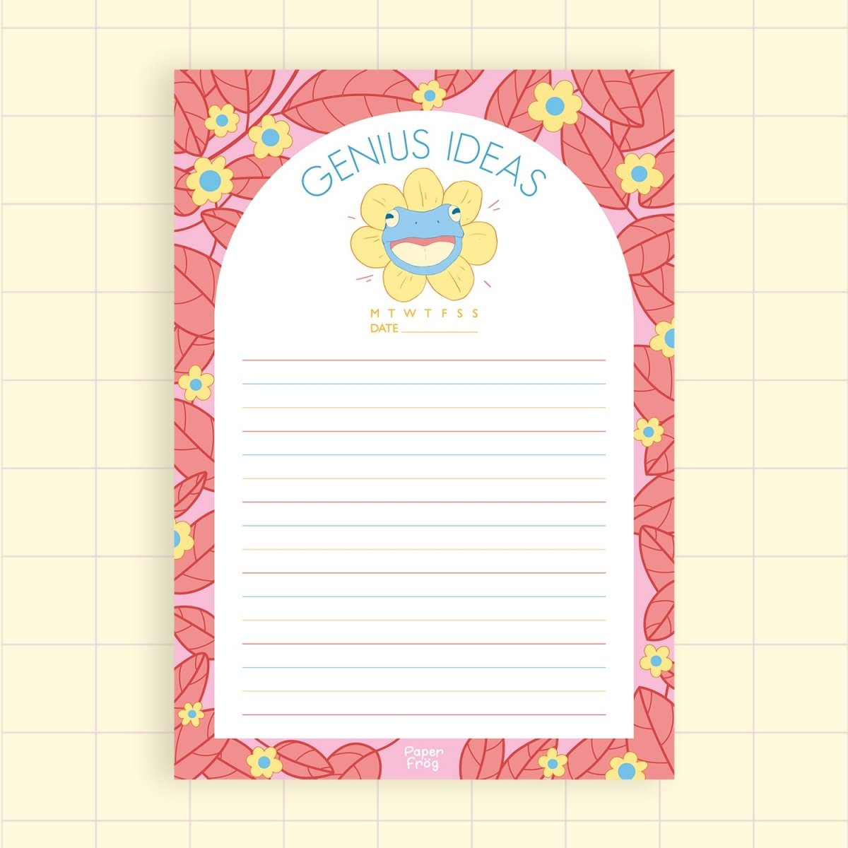 A5 Notepad Genius Ideas - Paperfrog - Notepad