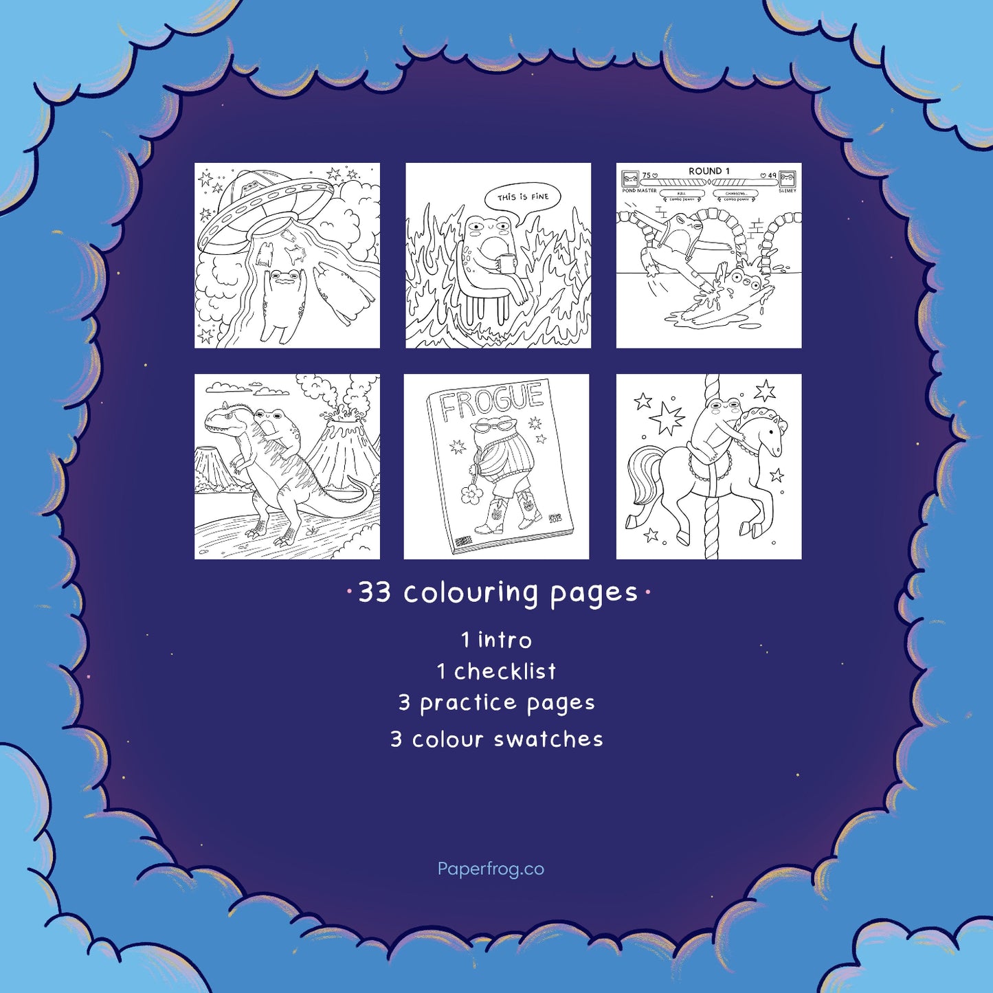 The Frogiverse Special Edition - Colouring Book For Fun Adults