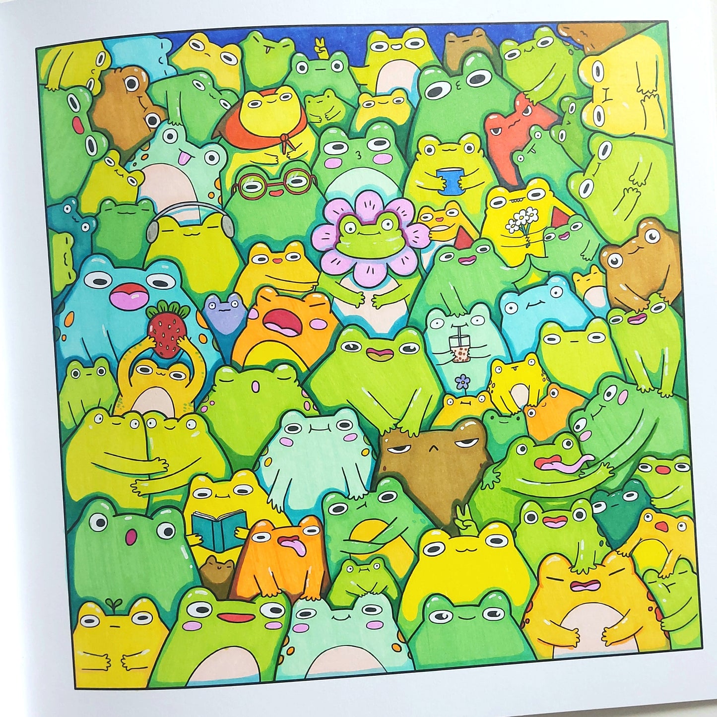 The Frogiverse Special Edition - Colouring Book For Fun Adults