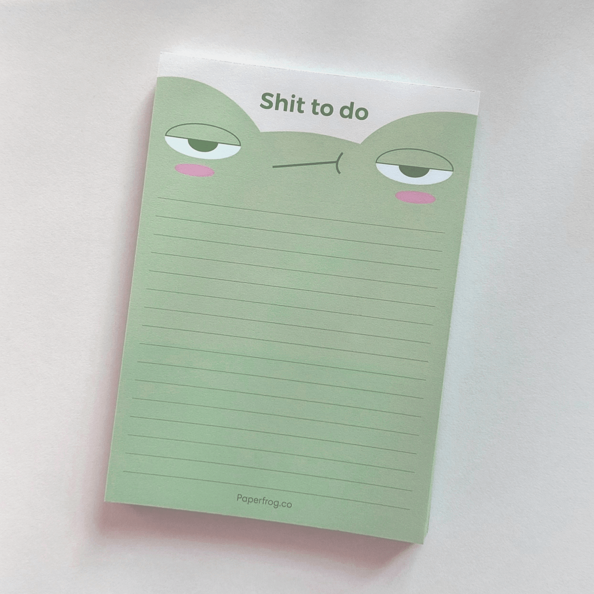 "Shit To Do" A6 Notepad For Everyday Tasks - Paperfrog - Notepad