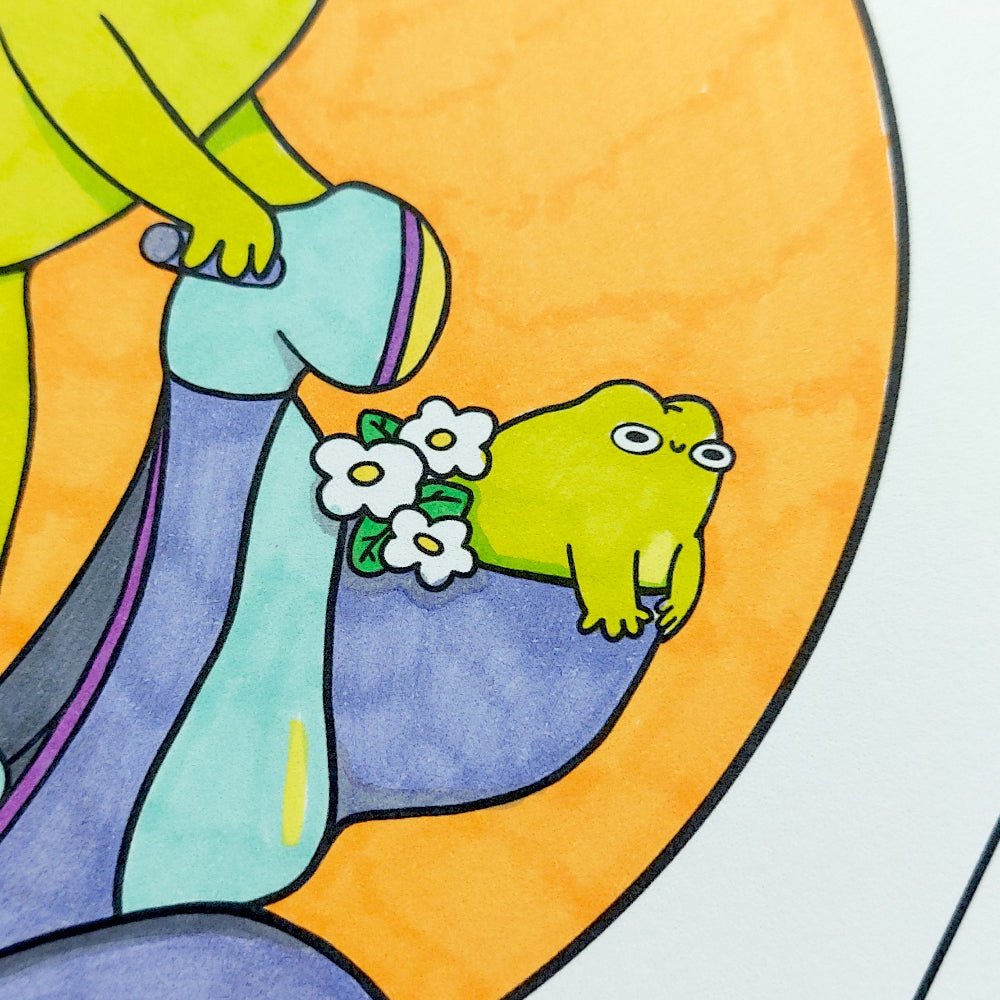 The Frogiverse - Colouring Book For Fun Adults - Paperfrog - Colouring Book