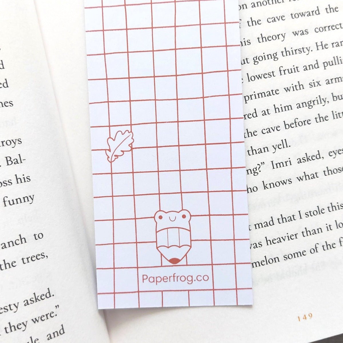 Autumn Colouring Bookmark - 74 Books - Paperfrog - Bookmark
