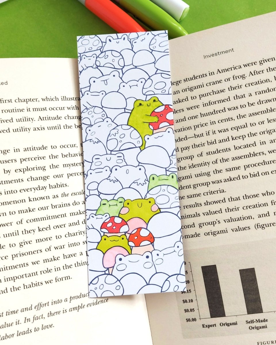 Colourful Frogs Mood Tracker Sticker Sheet – Paperfrog