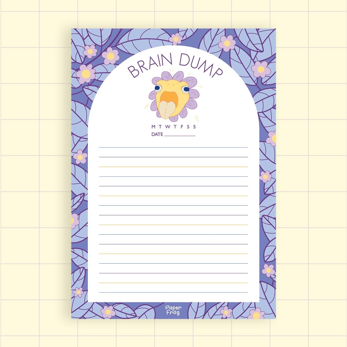 A5 Notepad Brain Dump - Paperfrog - Notepad