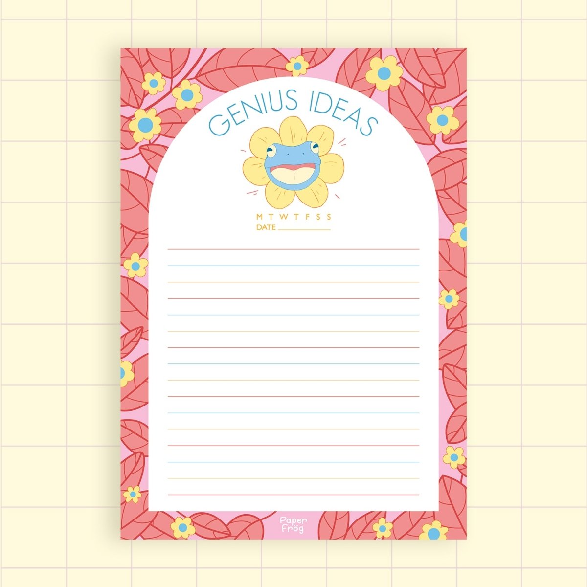 A5 Notepad Genius Ideas - Paperfrog - Notepad