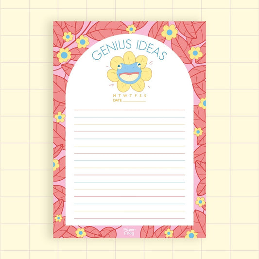 A5 Notepad Genius Ideas - Paperfrog - Notepad