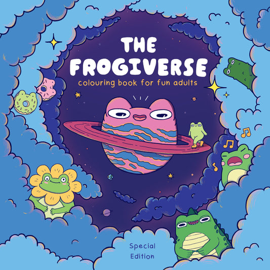 The Frogiverse Special Edition - Colouring Book For Fun Adults