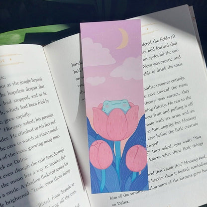 Sunset Frog Bookmark - Paperfrog - Bookmark