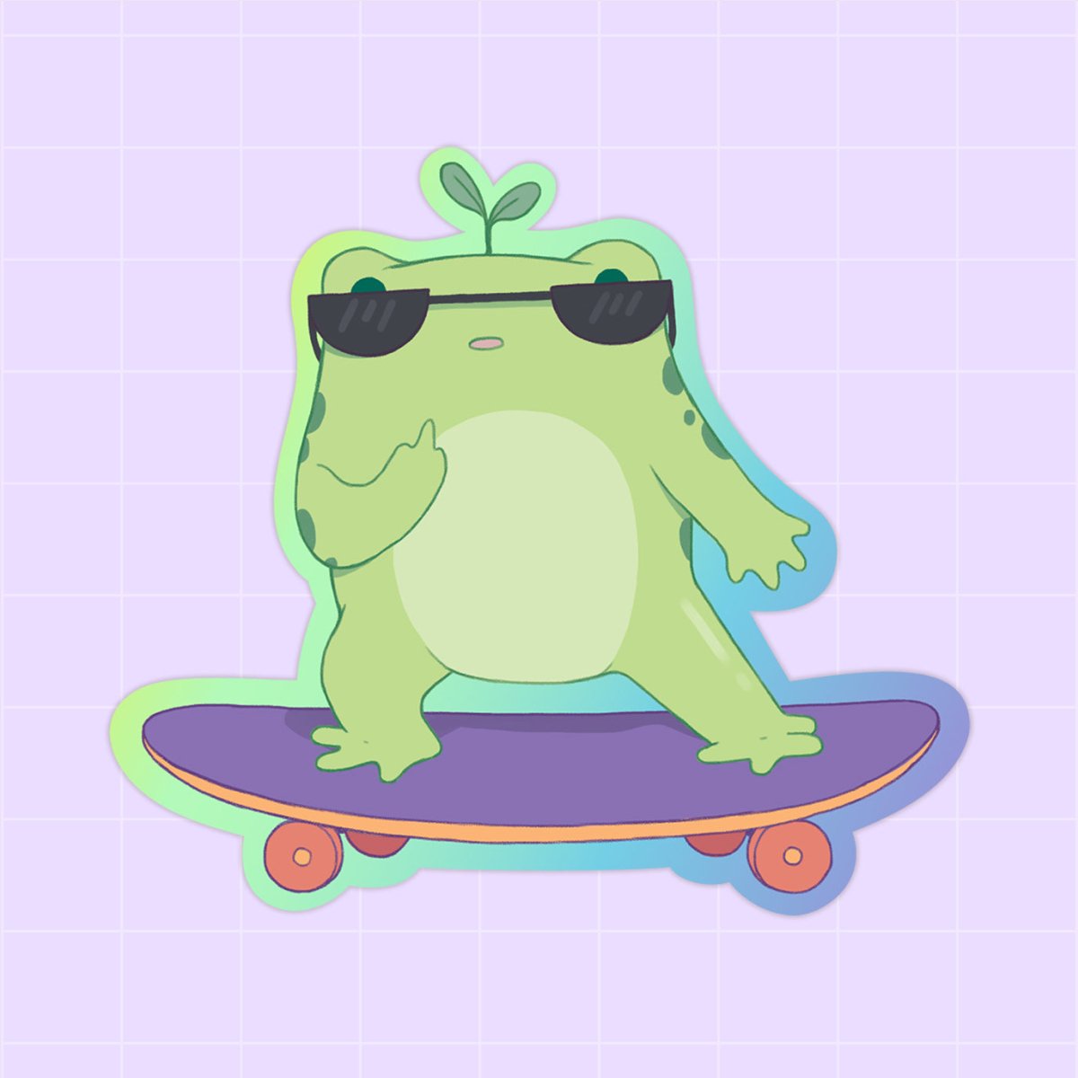 They see me rollin' holographic sticker - Paperfrog - Stickers