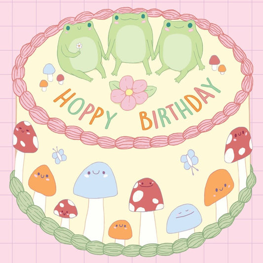 Hoppy Birthday Card - Paperfrog - Greeting Card