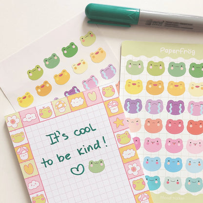 mood traching stickers, planner stickers, cute stationery shop, best site to buy stationery, new stationery shop, stationery stuff, froggies, man i love frogs, cute art shop, kawaii